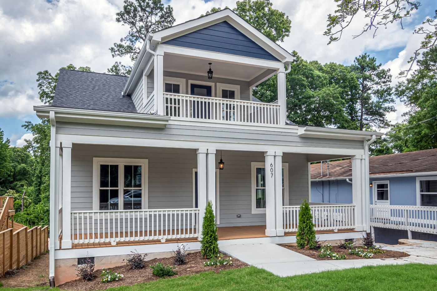 Full exterior repaint in Olde Towne Slidell